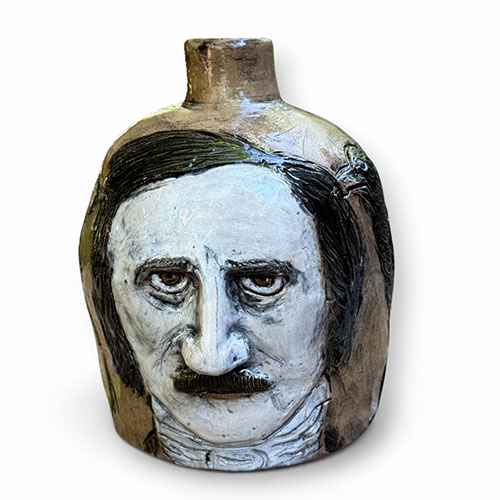 Breezy 8" Poe and Raven Jug DP6118